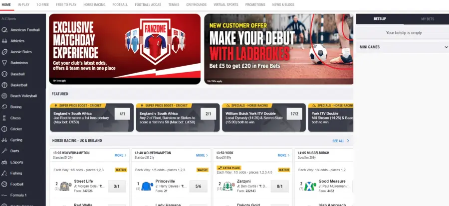 Ladbrokes casino